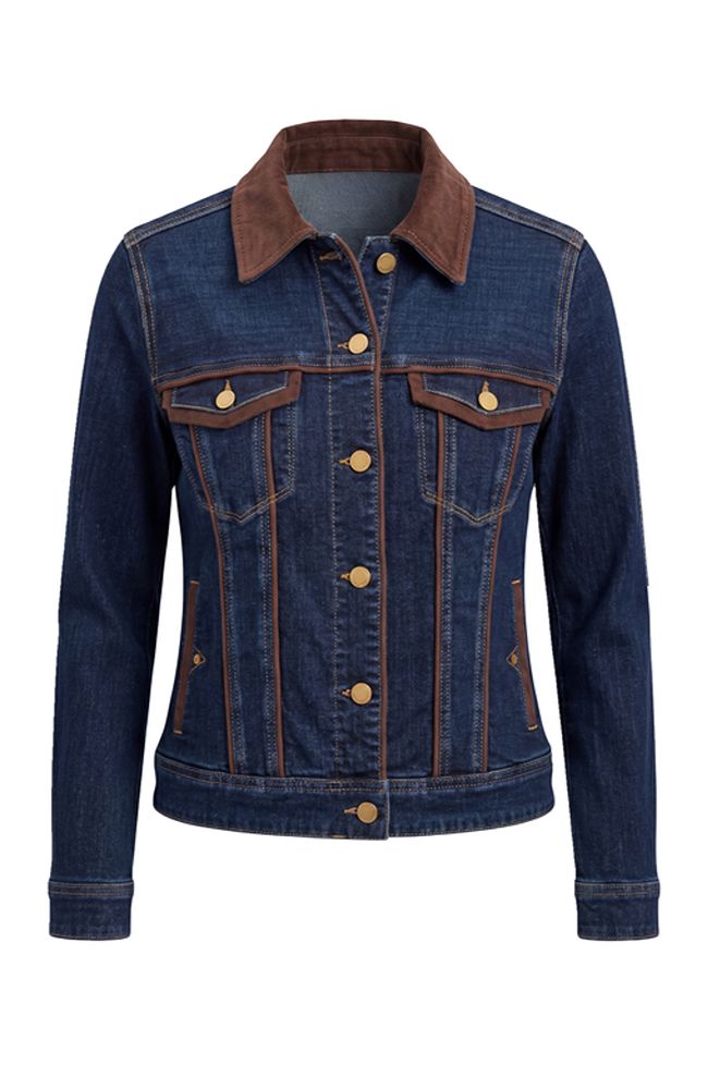 Classic Trucker with Velvet Detail