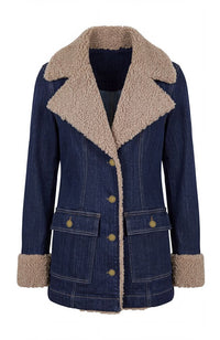 Sherpa Trimmed Collar Jacket