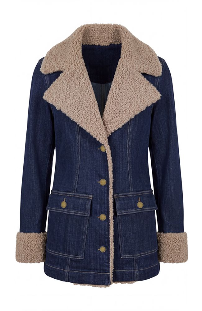 Sherpa Trimmed Collar Jacket