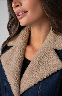 Sherpa Trimmed Collar Jacket
