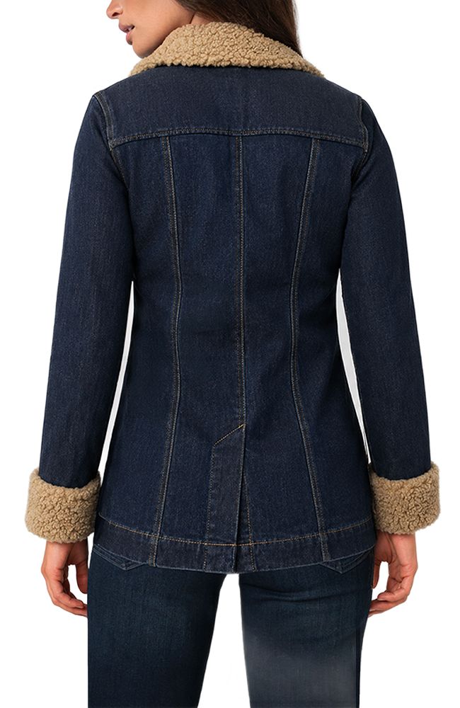 Sherpa Trimmed Collar Jacket