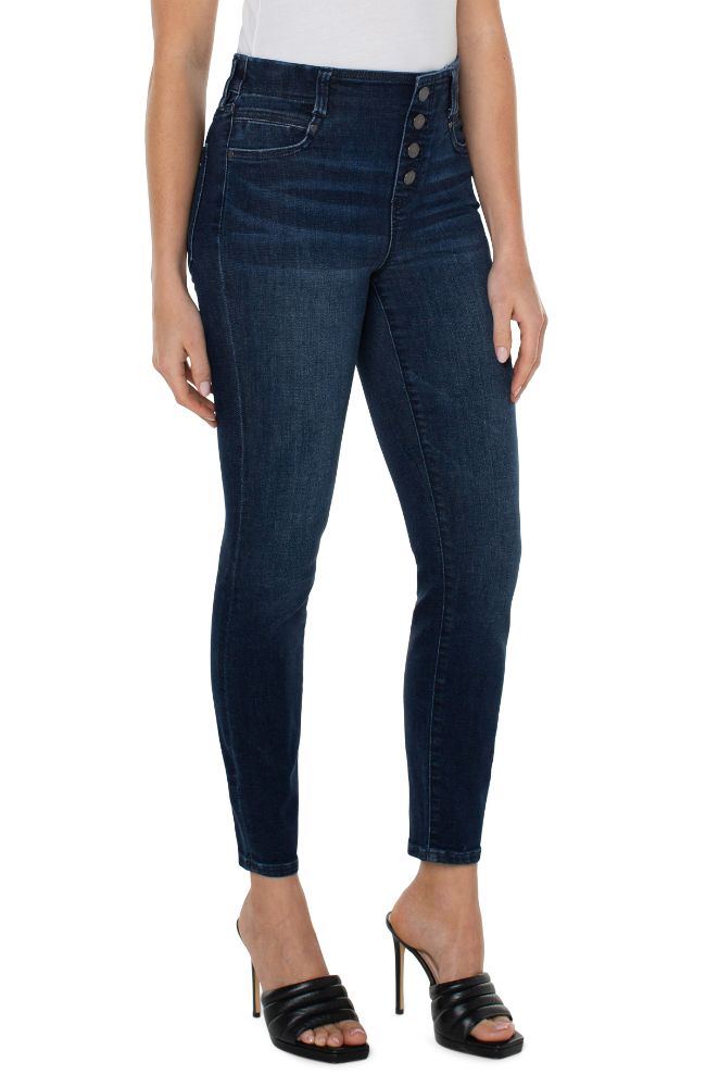 Gia Glider Ankle Button Fly