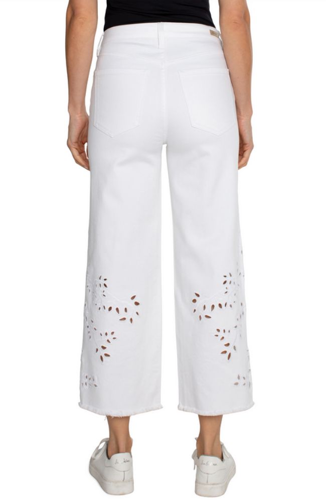 Stride HR Wide Leg Fray Hem