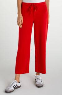 Pull On Wide Leg Crop Trouser