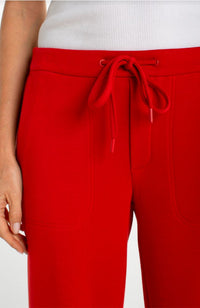 Pull On Wide Leg Crop Trouser