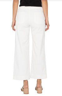 Corduroy Crop Wide Leg Pants