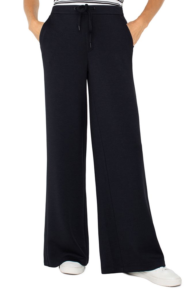 Pull On Wide Leg Trouser