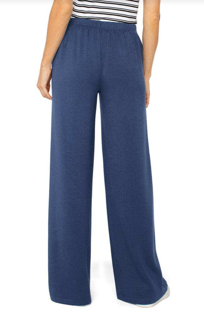 Pull On Wide Leg Trouser