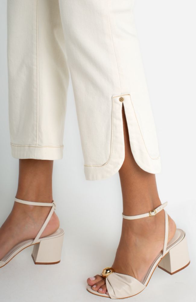 HR Hannah Crop Flare Tulip Hem