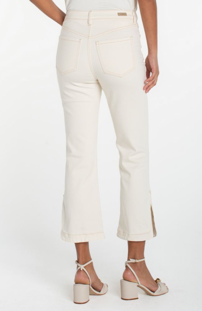 HR Hannah Crop Flare Tulip Hem