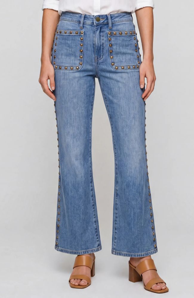 Hannah Flare with Patch Pockets
