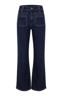 Hannah Flare w Patch Pockets