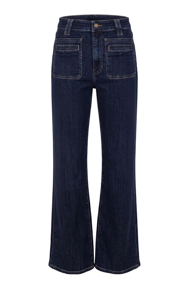 Hannah Flare w Patch Pockets