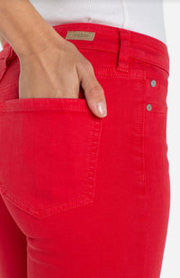 Hannah Crop Flare w Slit Hem