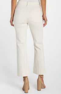 Gia Glider Crop Flare Wide Hem