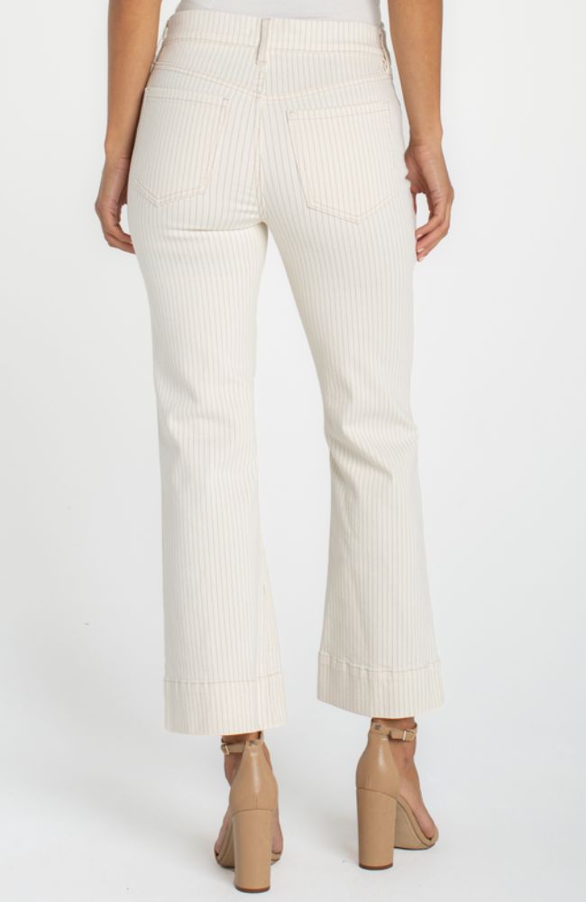 Gia Glider Crop Flare Wide Hem