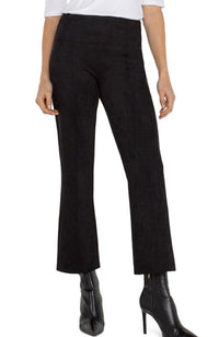 Pearl Crop Flare with Pintucks