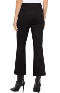 Pearl Crop Flare with Pintucks