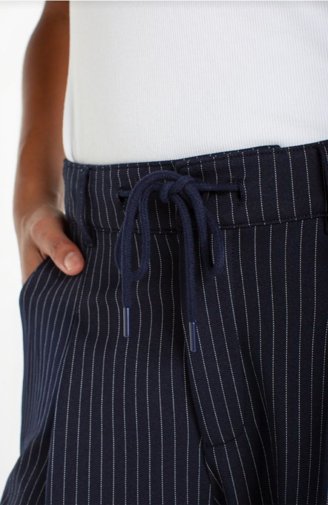Pleated Trouser Side Stripe