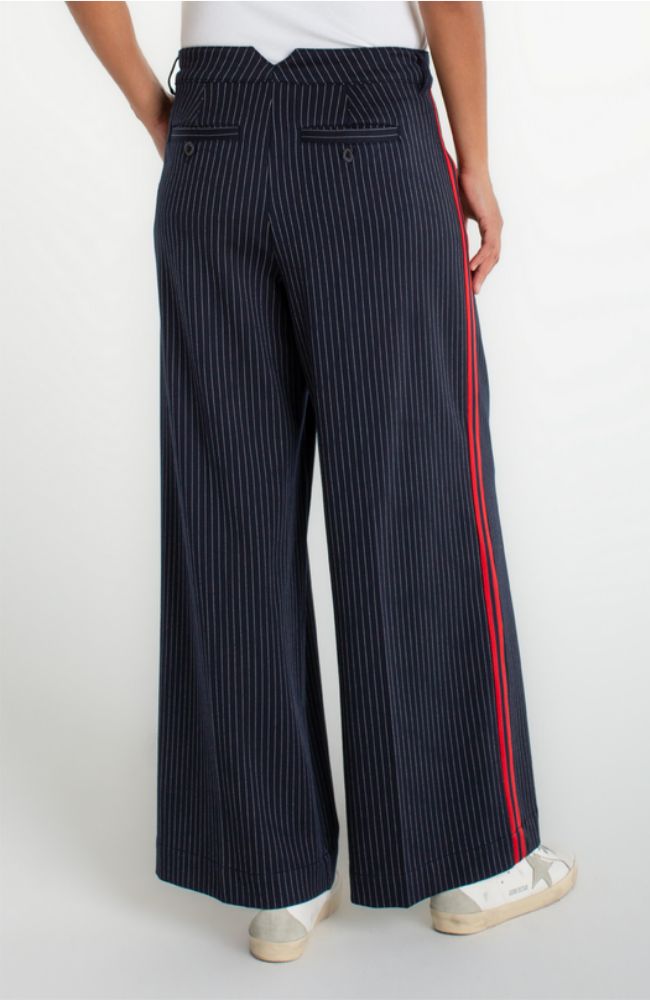 Pleated Trouser Side Stripe
