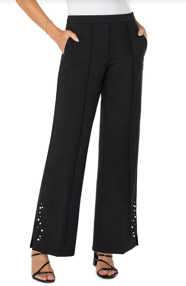 Kayla Pull-on Wide Leg Trouser