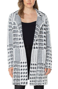 Open Front Sweater Coat