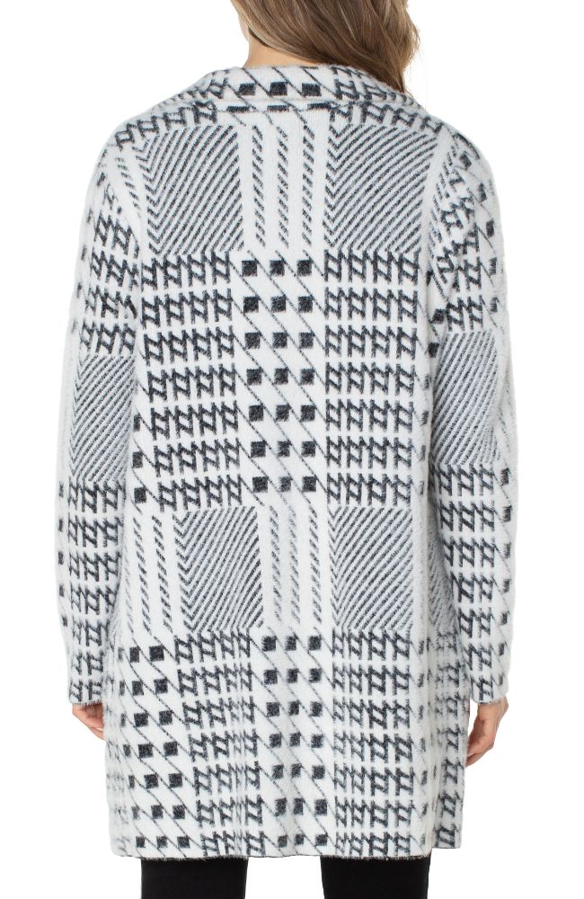 Open Front Sweater Coat