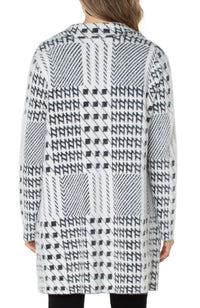 Open Front Sweater Coat