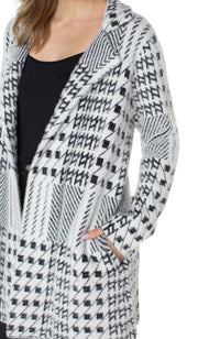Open Front Sweater Coat
