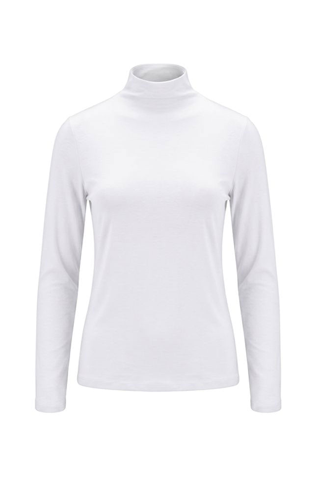 Long Sleeve Mock Neck Knit Top