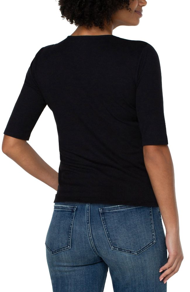 Double Layer Vneck Top