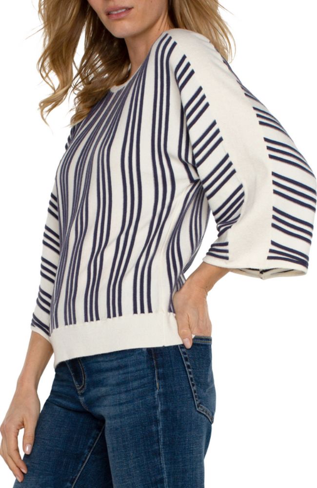 Boat Neck Dolman Sweater