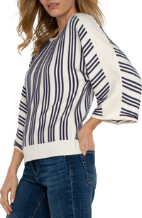 Boat Neck Dolman Sweater