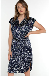 Collared Button Front Dress