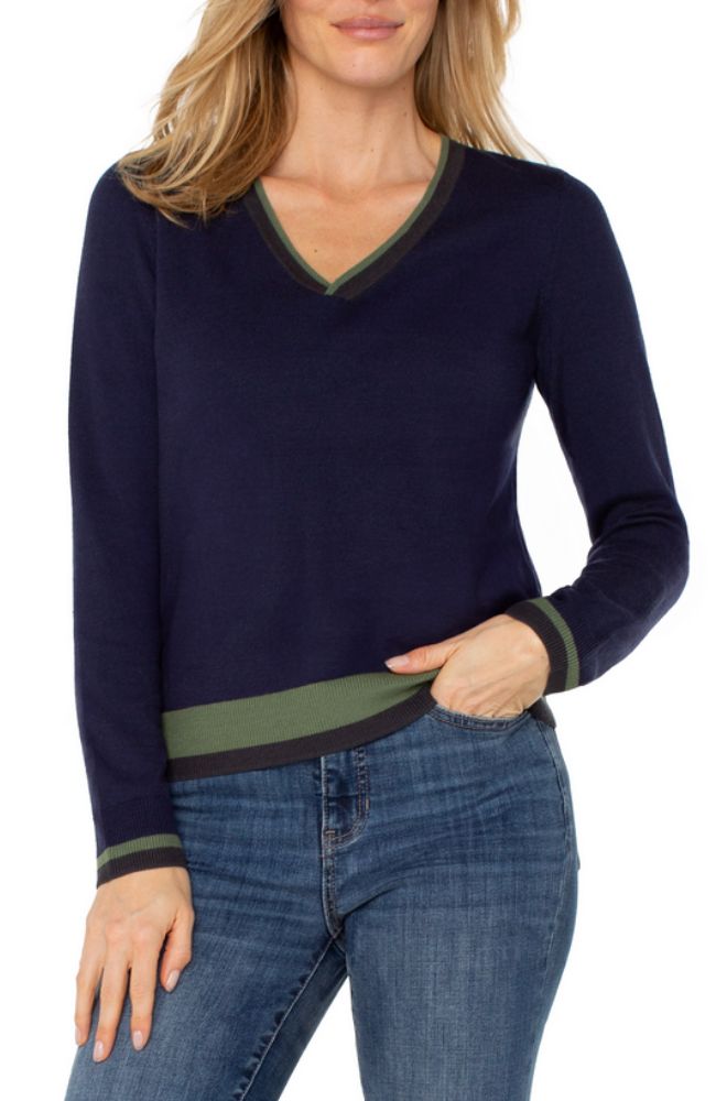 Colorblock Sweater