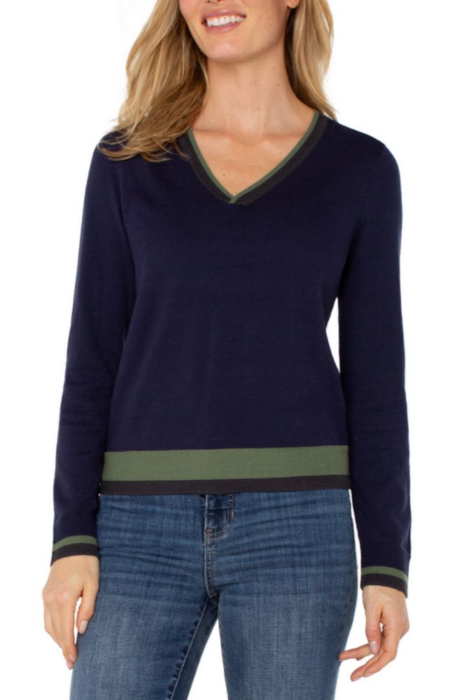 Colorblock Sweater