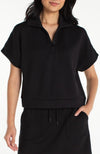 Half Zip Popover Top