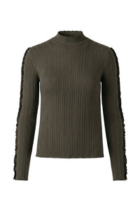 Mock Neck Long Sleeve Sweater