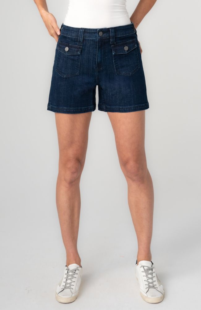 Vintage Short Flap Front Pockets