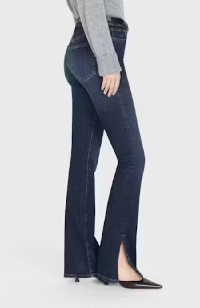 Le Mini Boot Outseam Slit