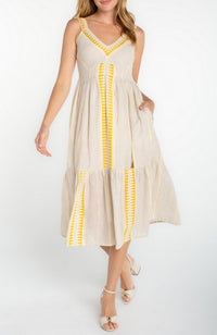 Sleeveless Midi Dress