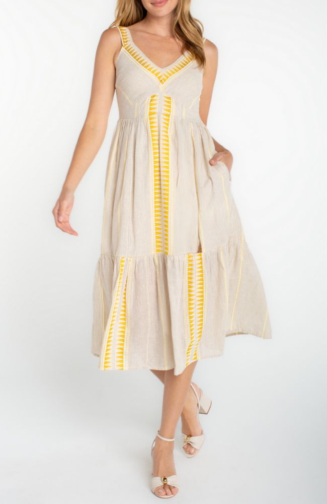 Sleeveless Midi Dress