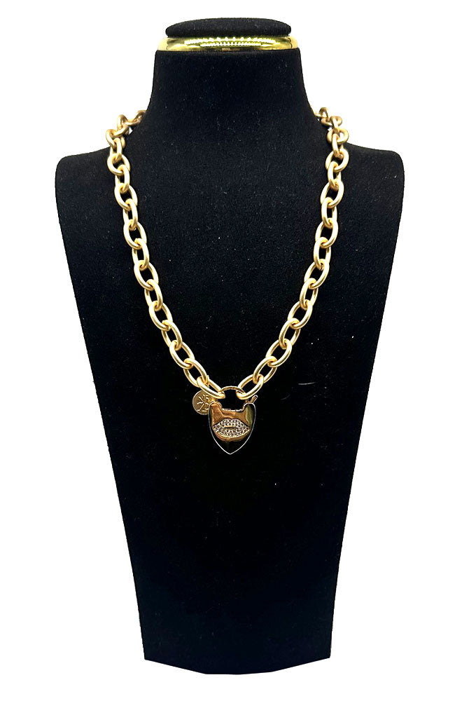 Lips Locks 16" Necklace