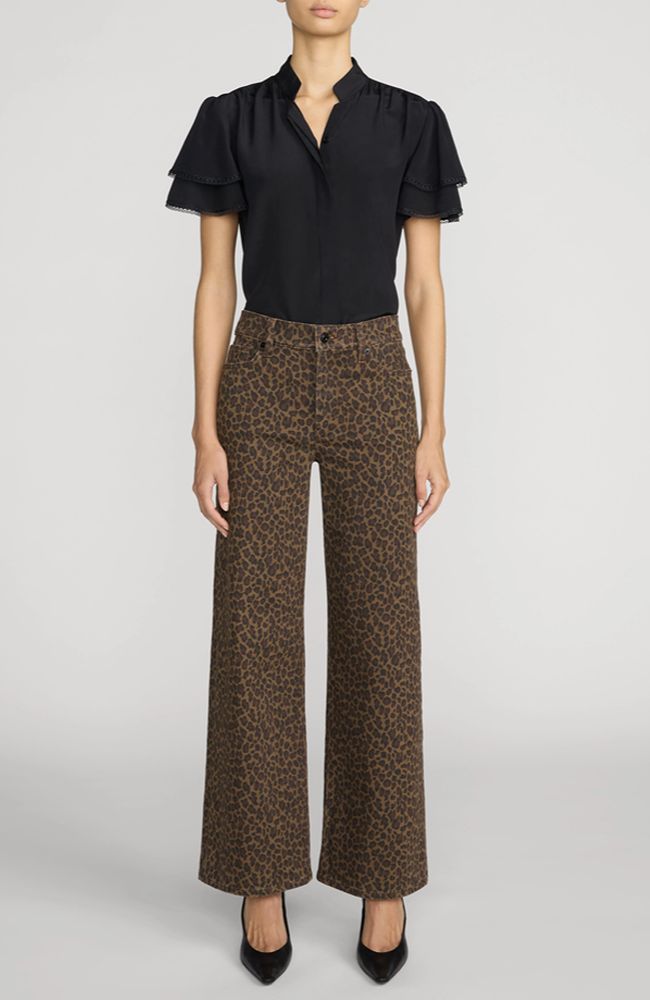 Le Slim Palazzo in Leopard