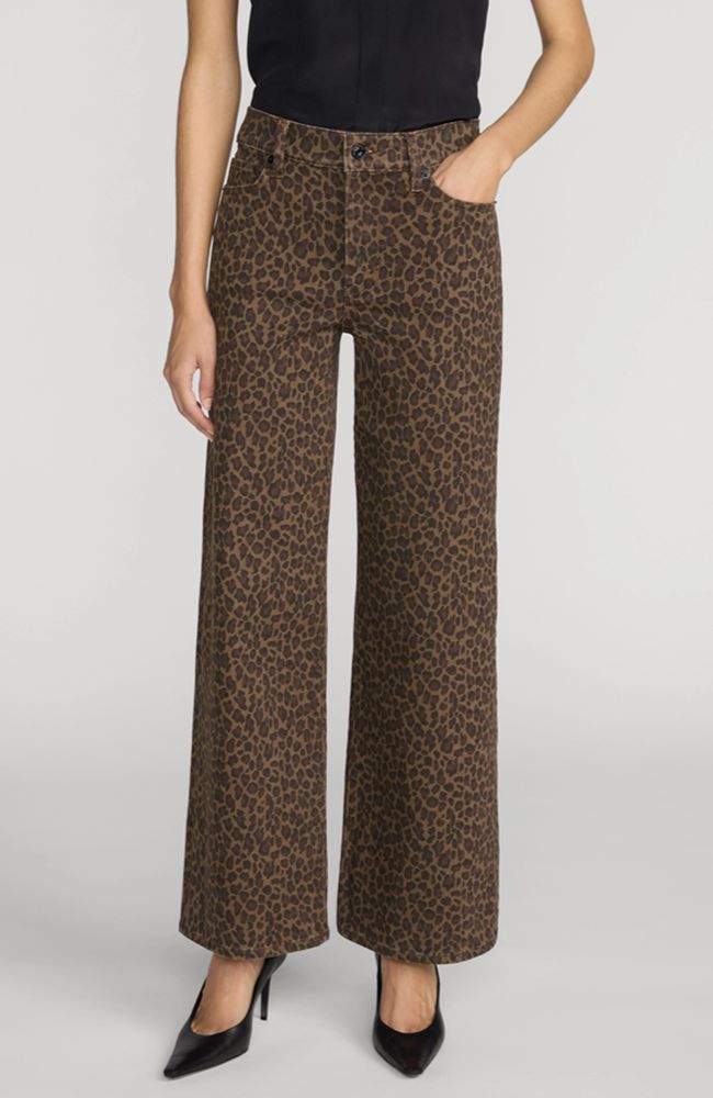 Le Slim Palazzo in Leopard