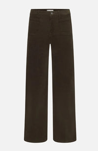 Le Slim Palazzo Modern Pocket Corduroy