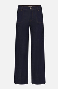 Le Slim Palazzo Pintuck Pocket