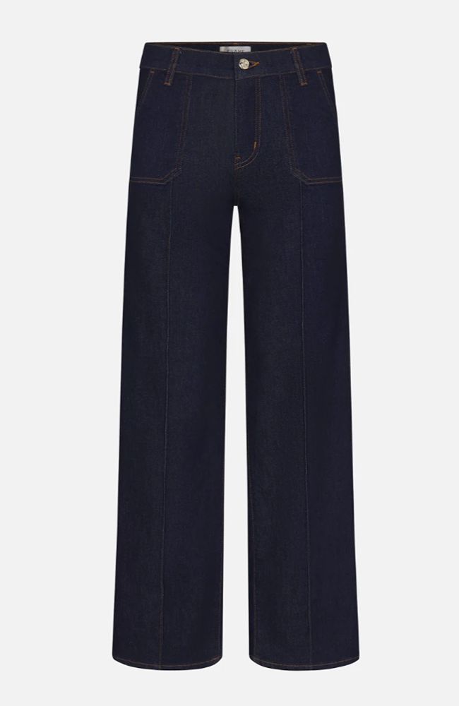 Le Slim Palazzo Pintuck Pocket