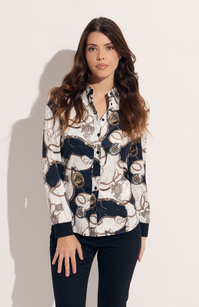 Equestrian Horse Button Down