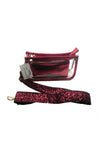 Jessica Clear Bag w 3 Straps